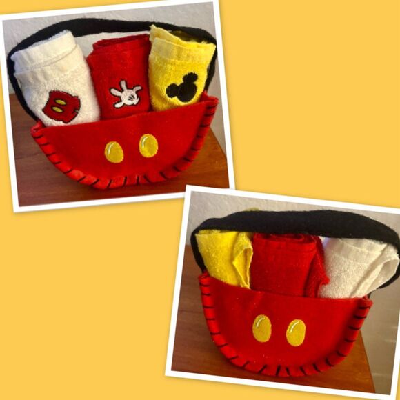 Disney Mini Embroidered Hand Towel - Set of 3 - Picture 2 of 3